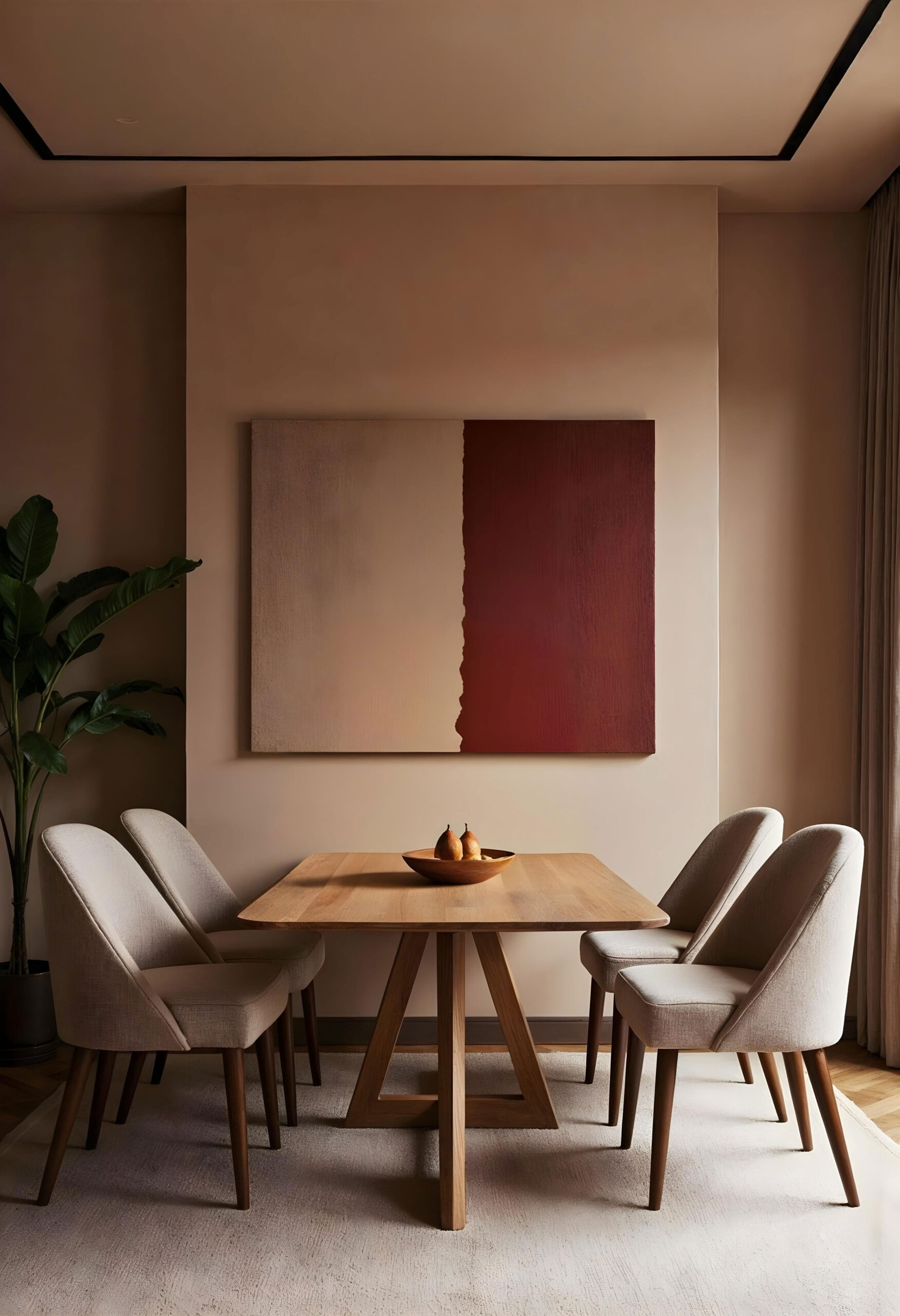 home-interior-decorated-brown-shades